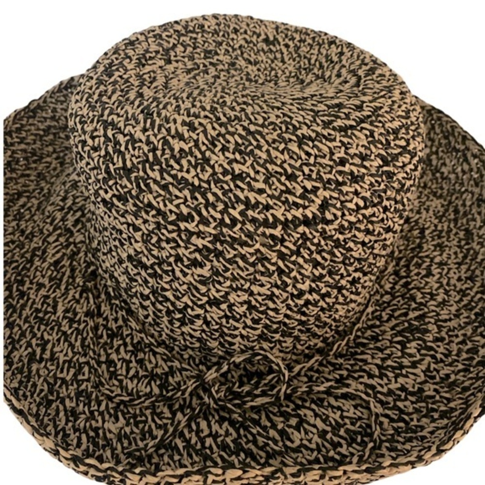 Coldwater Creek Sunhat - OSFM tan ,brown.  Paper